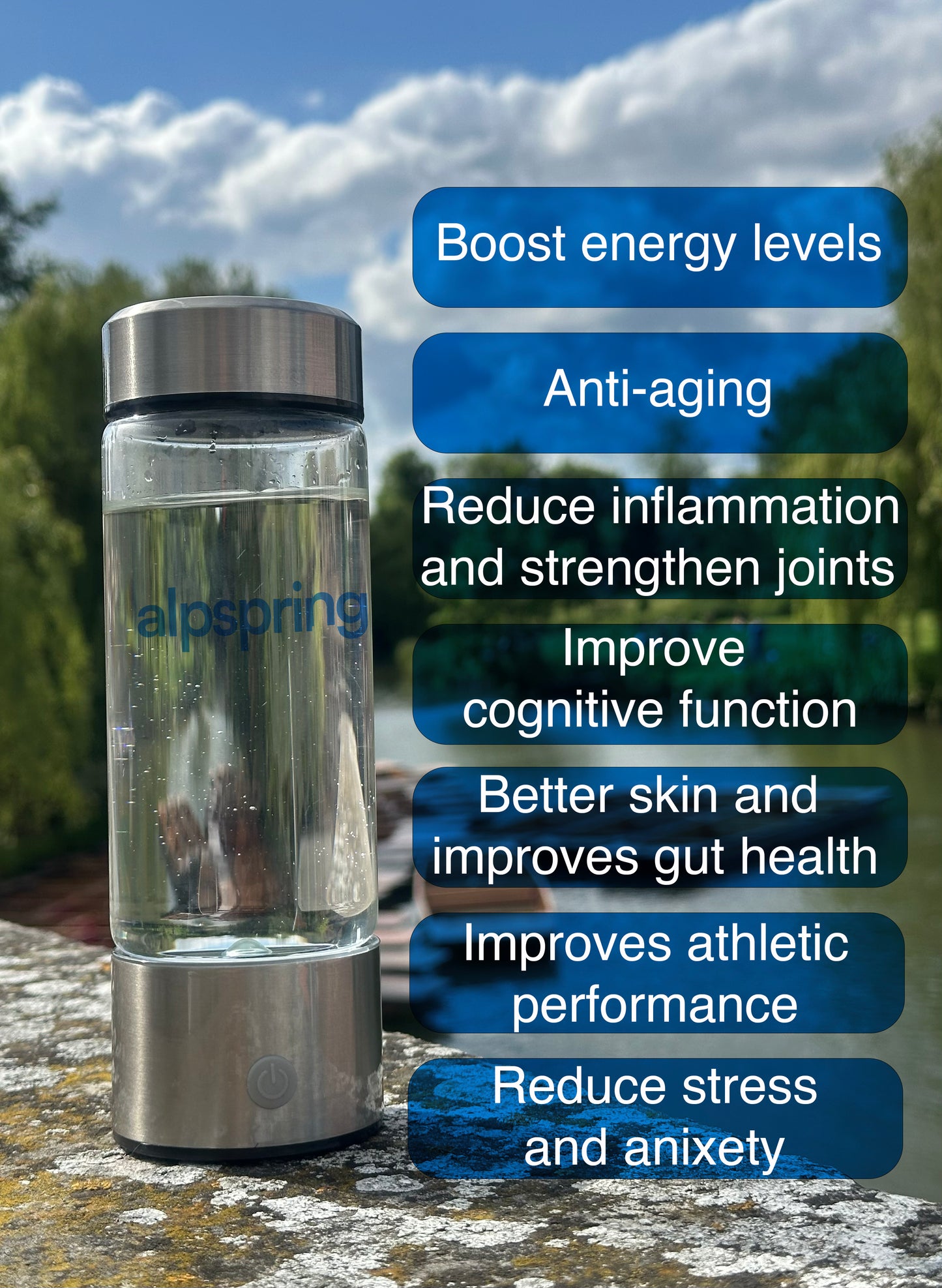 alpspring iLive H2 Bottle Benefits